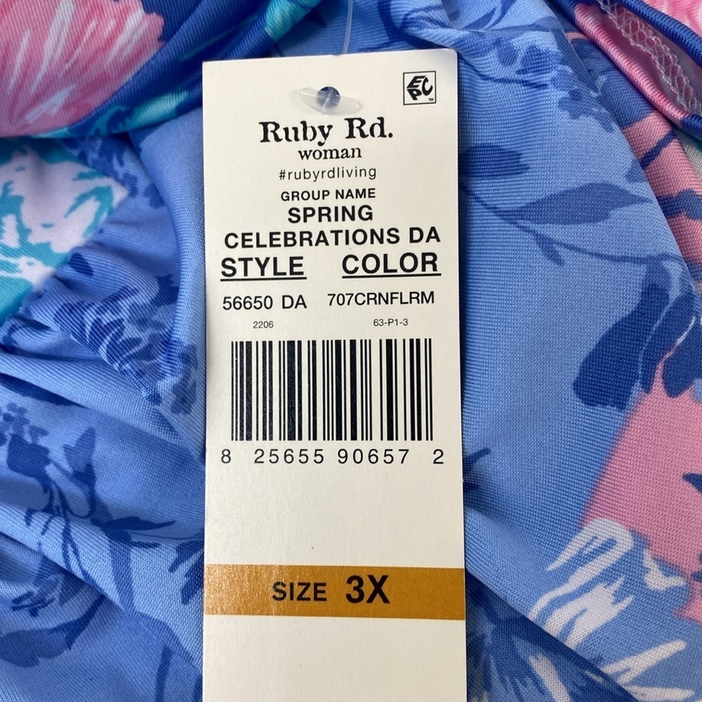 Ruby. Rd 3X Blouse - Picture 9 of 10